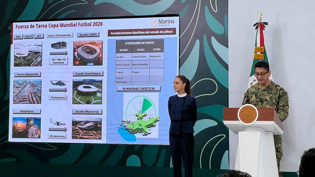 La presidenta Claudia Sheinbaum en la presentación del Plan Kukulkán
