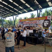 La CNTE en Chiapas amenaza con hacer caer otras reformas 'lesivas contra el pueblo mexicano”