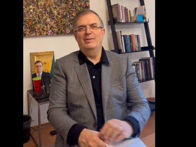 “Gozamos de cabal salud”: Ebrard