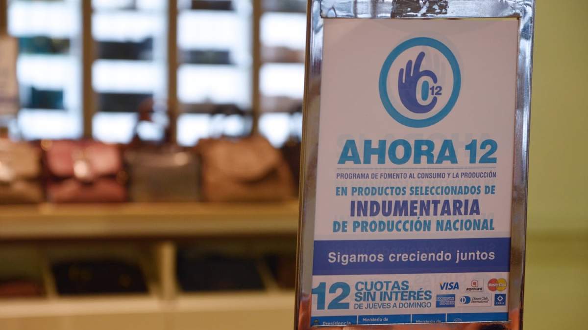 Relanzamiento del plan Ahora 12. Fuente: (Twitter)