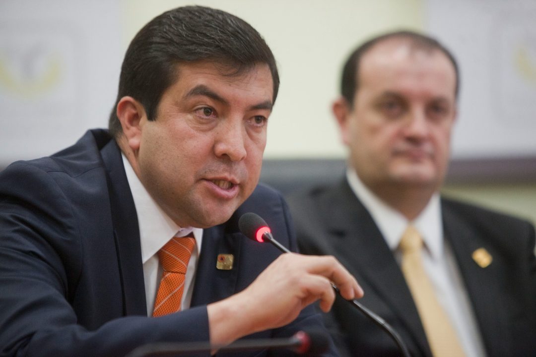 Fausto Lugo García, extitular de Protección Civil. Foto Octavio Gómez.
