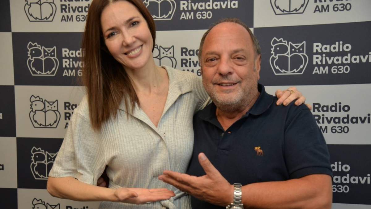 Baby Etchecopar y Cristina Pérez. Fuente: (Twitter)