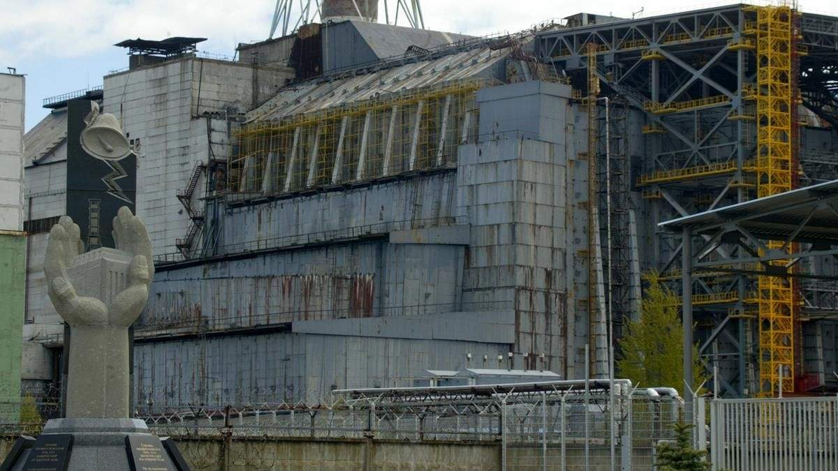 La planta nuclear de Chernobyl en 2006.