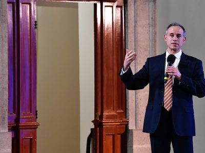 López-Gatell ya se encuentra prácticamente asintomático: Alomía