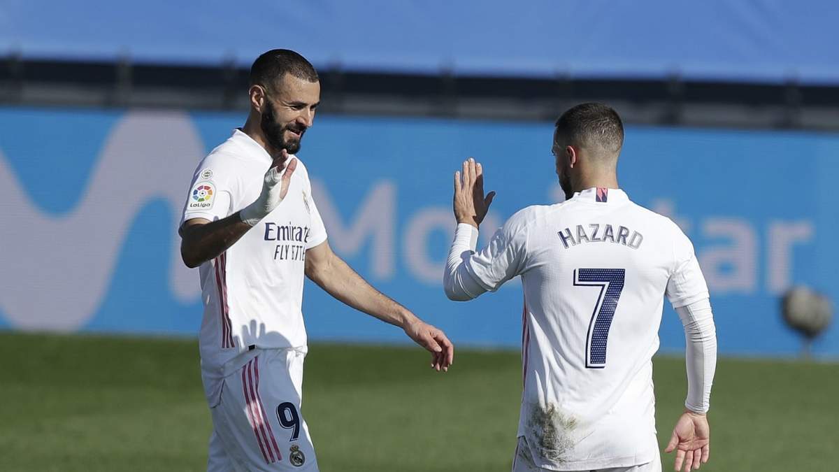 Benzema y Hazard. Fuente: (Instagram)