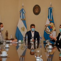 San Juan: Sergio Uñac se reunió con autoridades de la Cámara Minera de la provincia