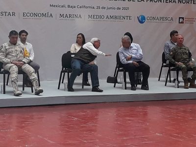 El proceso electoral en BC "se realizó en paz", presume AMLO