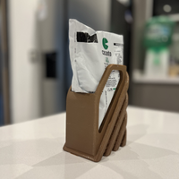 No tires el sachet de leche vacío: así de fácil podés crear un portamate con toda la onda
