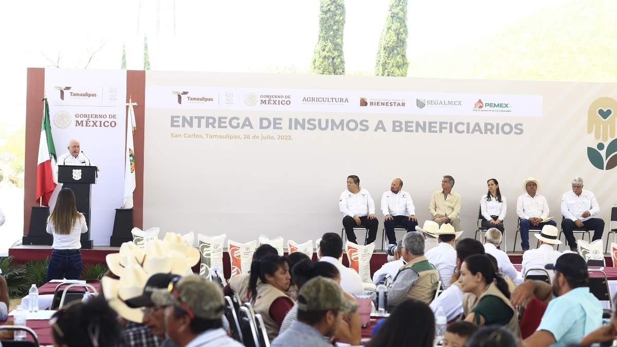 Inicia en Tamaulipas el programa de Fertilizantes para el Bienestar; beneficia a más de 10 mil productores