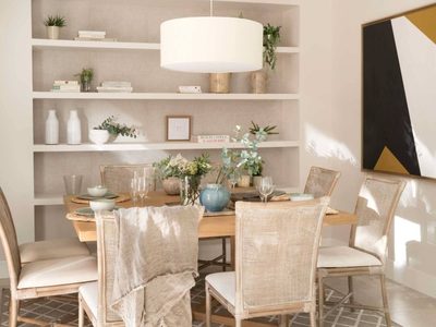 Cambiá el estilo de tu mesa comedor y dale un toque elegante con esta decoración "low cost" y reciclada