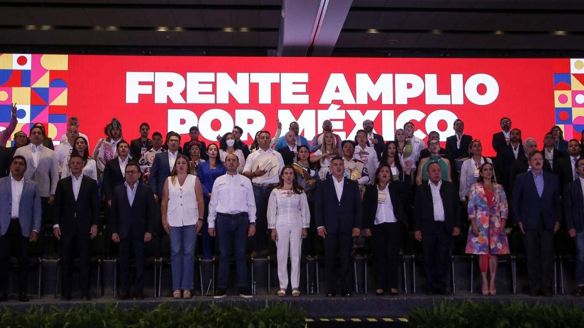 Presentación del Frente Amplio por México