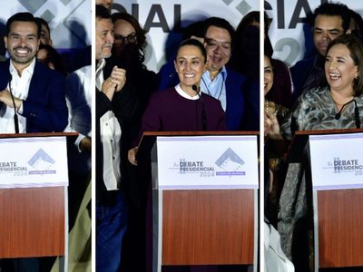 Segundo debate: Xóchitl al ataque y Sheinbaum a la defensa... de AMLO