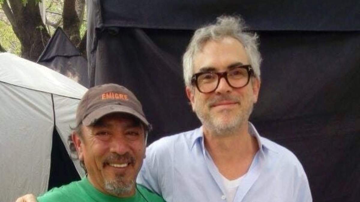 Victor Muro tenía en su Facebook su foto con Alfonso Cuarón, director de Roma