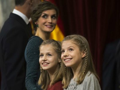 Podemos llorar: la emoción invade a la Princesa Leonor y a la Infanta Sofía