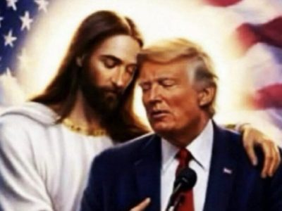 Trump publica imagen en la que Jesús lo abraza tras la polémica con el papa León XIV