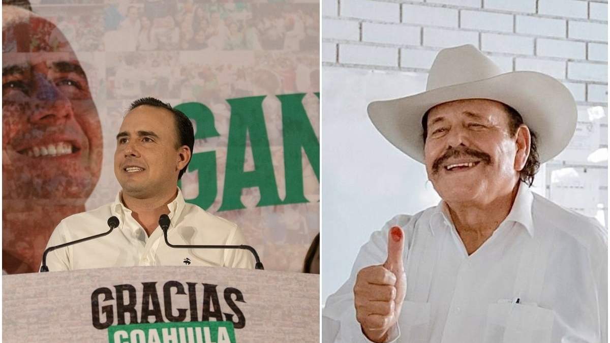 Manolo Jiménez y Armando Guadiana