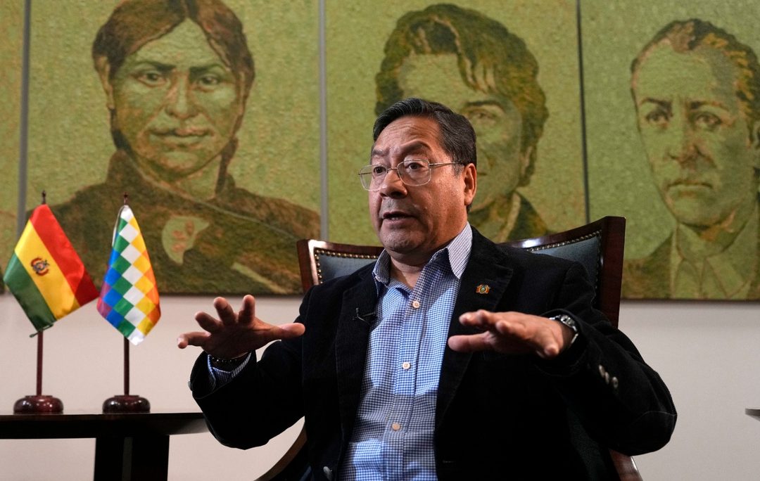 Luis Arce Foto Juan Karita  AP