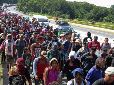Más de 100 mil: México registró un récord absoluto de solicitudes de asilo de migrantes