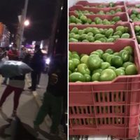 El Toñín, líder huachicolero que reparte toneladas de verduras por pandemia