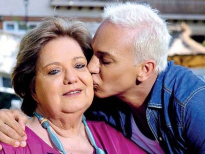 Flavio Mendoza no pudo contener el llanto al recordar a su madre