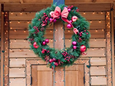 No tires el maple de huevos: preparate para diciembre con la más hermosa corona de Navidad