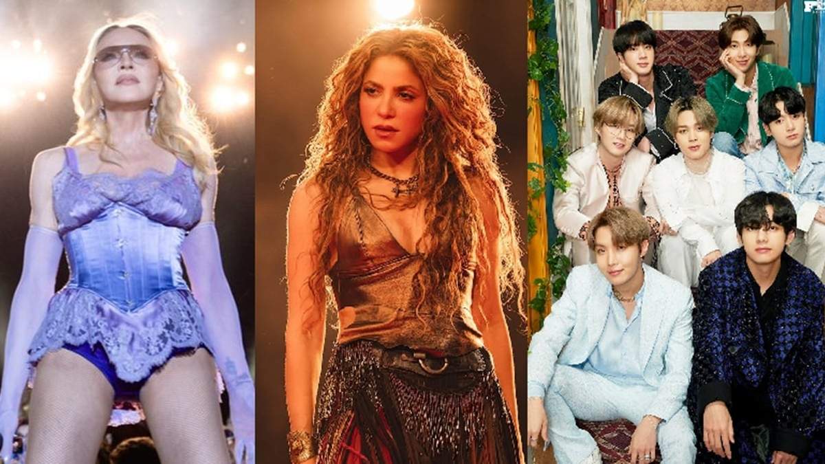 Shakira, Madonna y BTS cantarán en la final del Mundial 2026