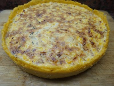 Sin gluten: probá esta tarta de jamón y queso soñada, con la masa más fácil de todas