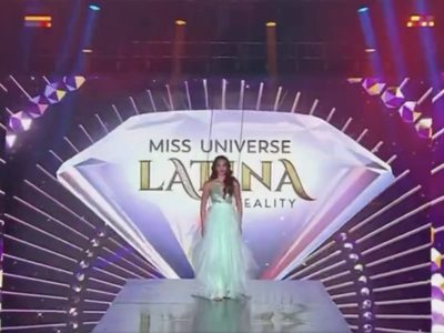 Concursante de Miss Universe Latina sufre aparatosa caída antes de la final (Video)