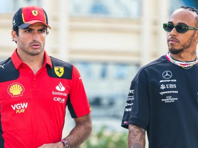 Le pudo arruinar la carrera: el cruce que tuvo Carlos Sainz con Lewis Hamilton en Monza