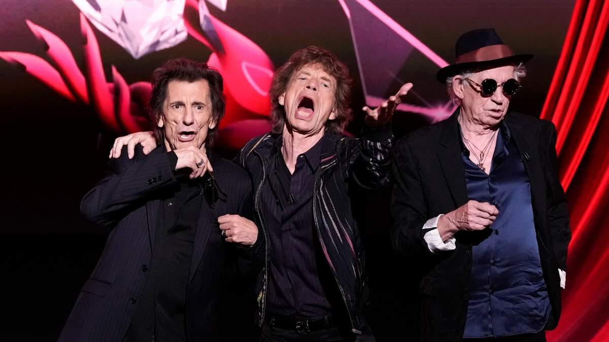 Ronnie Wood, Mick Jagger y Keith Richards