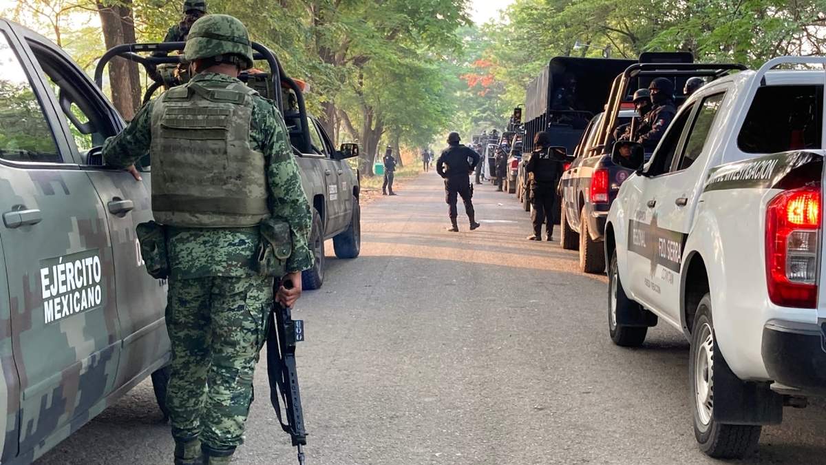 Guardia Nacional y el Ejército se preparan para entrar al municipio de Frontera Comalapa