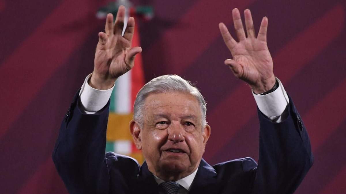 El presidente López Obrador