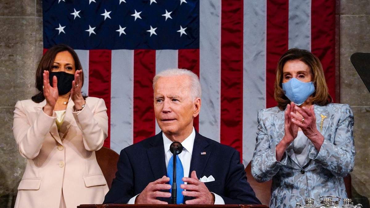 El presidente de Estados Unidos, Joe Biden, en el Capitolio