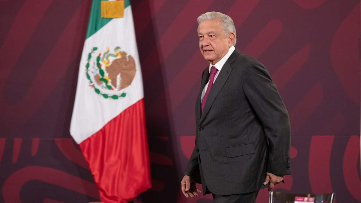 El presidente en su conferencia del lunes