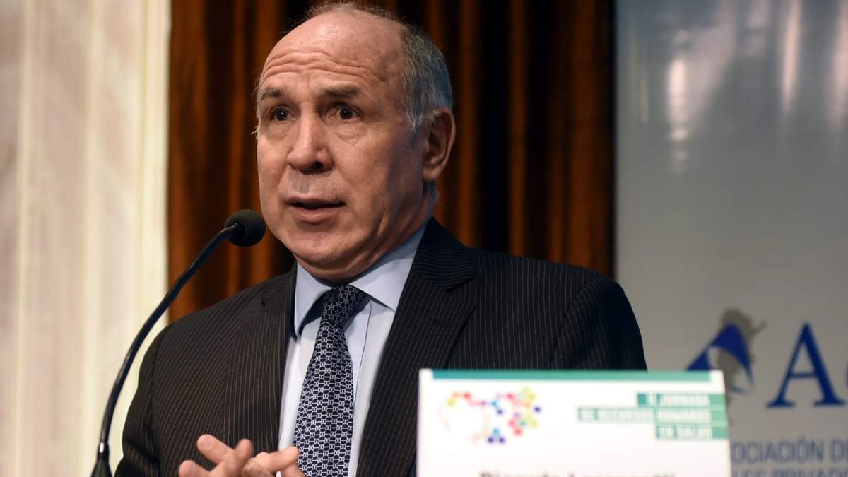 Ricardo Lorenzetti, juez de la Corte Suprema. Fuente: (Twitter)