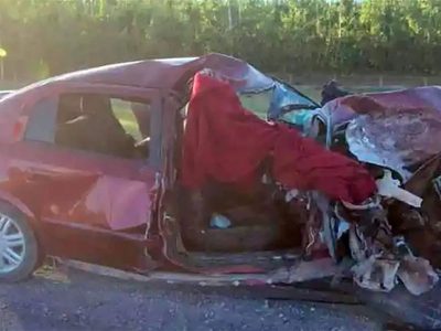 Murió el conductor del Chevrolet Astra que el lunes protagonizó un siniestro vial en la Ruta 22