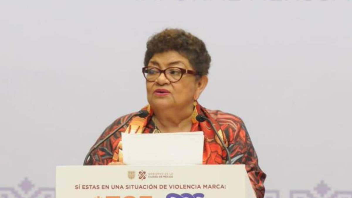 La fiscal general de la CDMX, Ernestina Godoy