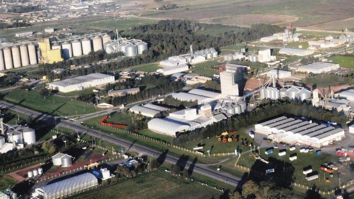 Parque industrial de Neuquén. Fuente: (Twitter)