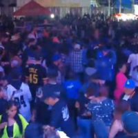 Pelea campal entre unas 200 personas interrumpe baile sonidero en la Feria de Silao (Video)