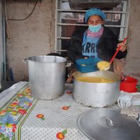 La nieve expuso la dura realidad de los barrios marginados