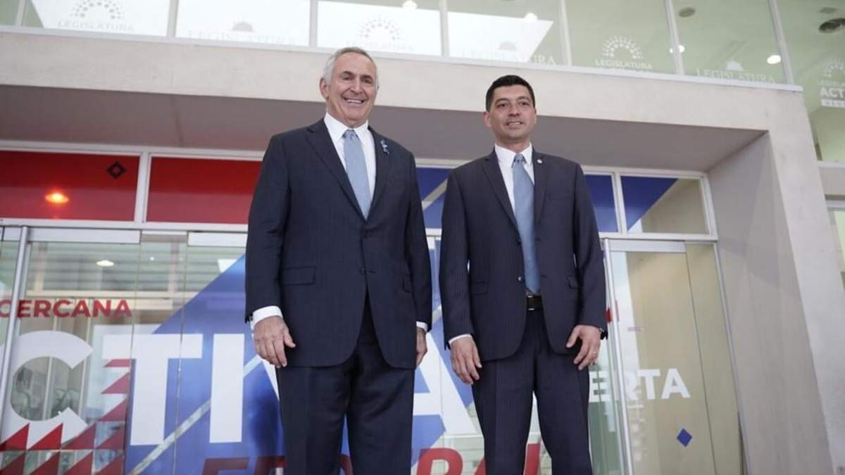 Marc Stanley y Marcos Koopmann. Fuente (WhatsApp)