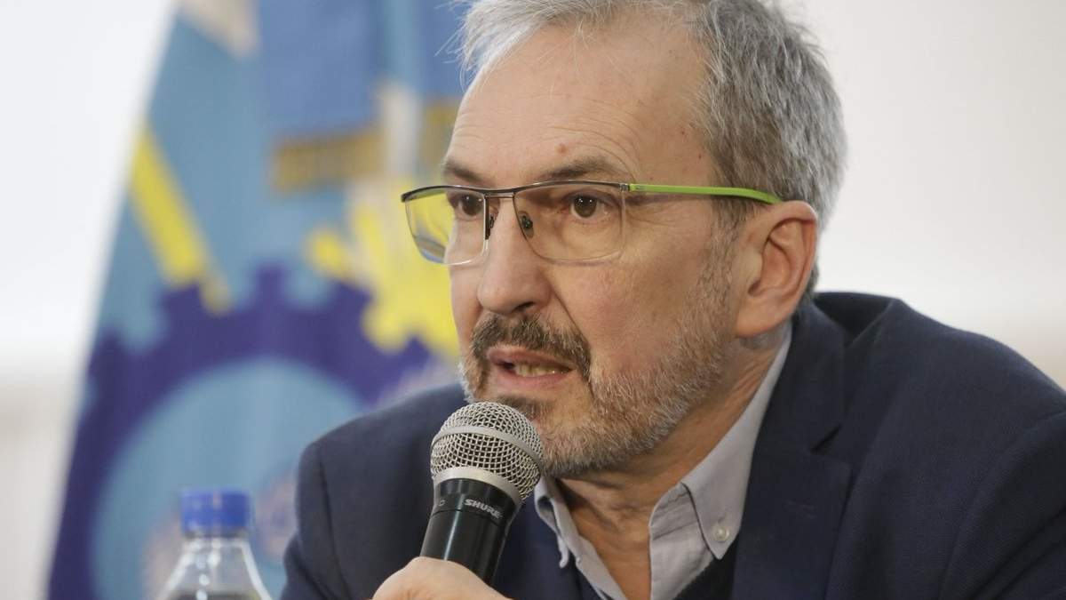 Fabián Puratich, ministro de Salud de Chubut. Fuente: (Twitter)