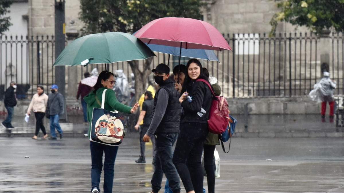 Días de asueto, lluvias y frío