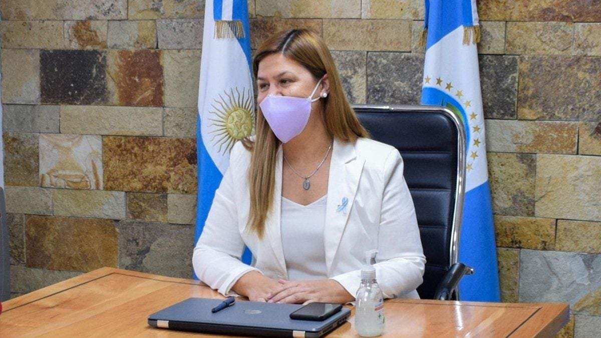 Gloria Ruiz, intendenta de Plottier. Fuente: (Twitter)
