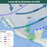 Masa de aire polar reforzará al frente frío 18 y cubrirá al país; así lloverá entre viernes y lunes