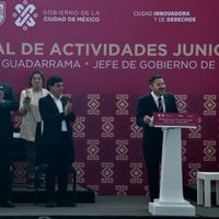 Martí Batres ofrece informe de labores entre quejas por desaparecidos