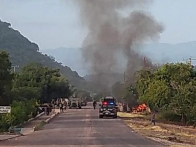 Vinculan a proceso a sujeto implicado en matanza de policías en Aguililla en 2019
