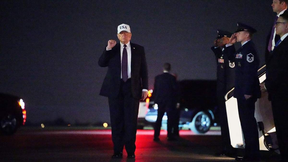 El presidente de Estados Unidos, Donald Trump