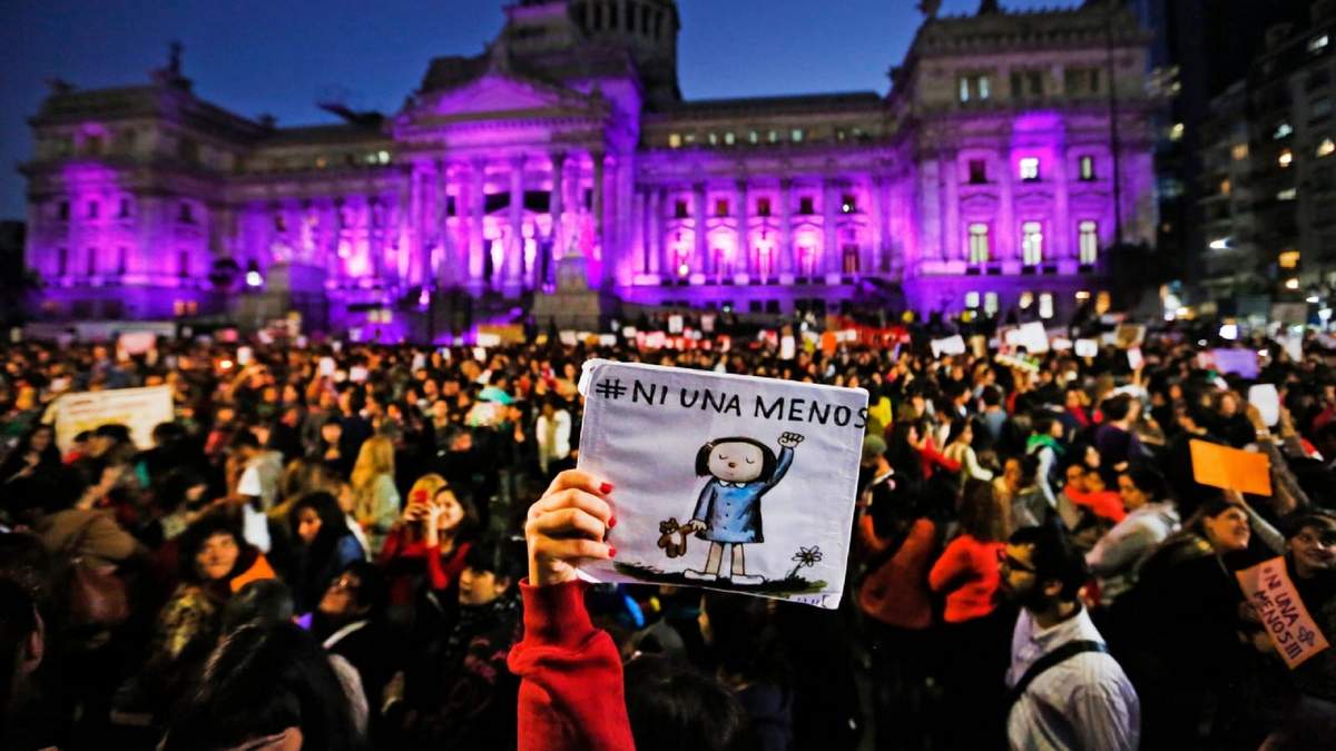 "#NiUnaMenos". Fuente: (Instagram)