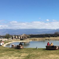 Enoturismo en Mendoza: comida al aire libre y visitas guiadas
